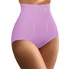 Women's High-Waisted Breathable Body Shaping Panties with Pure Cotton Crotch