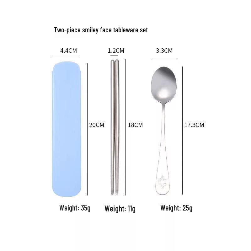 304 Stainless Steel Cutlery Set: Custom Logo Chopsticks, Spoon & Fork for Events