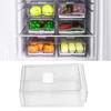 PET Pantry Organizer Bin S/L Produce Storage Container Refrigerator Storage Bin  Pantry Use