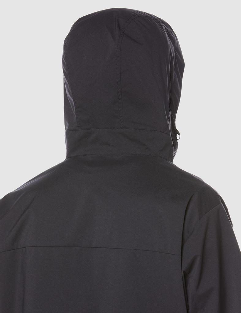 Move Sports Descente Durable Water Adjustable Training Size O Men's Windbreaker, Repellent, Breathable, 2.5-Layer, Windproof, Cuffs, Jacket, Black,