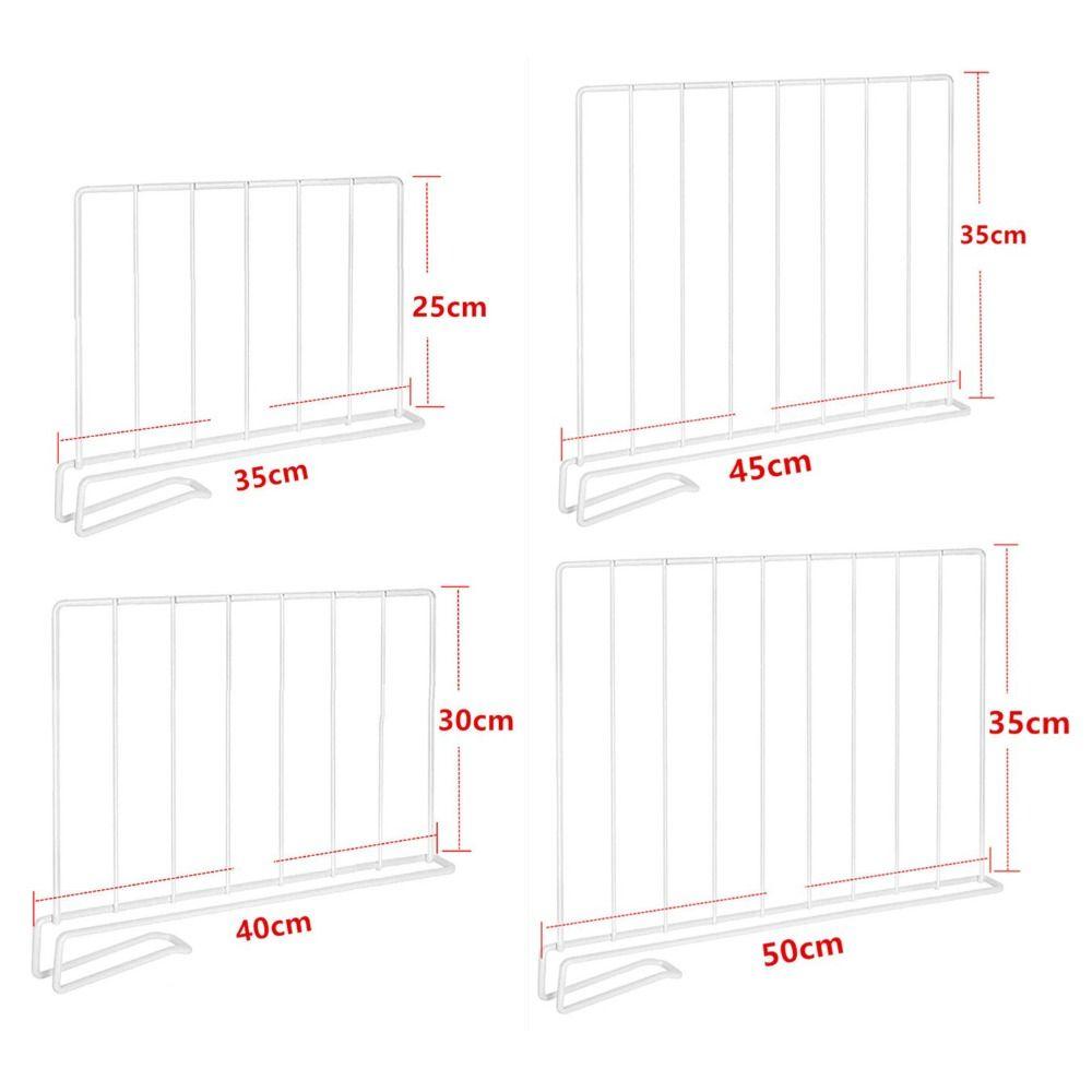Metal Closet Divider White Shelf Divider Space Saving Closet Separator For Bedroom