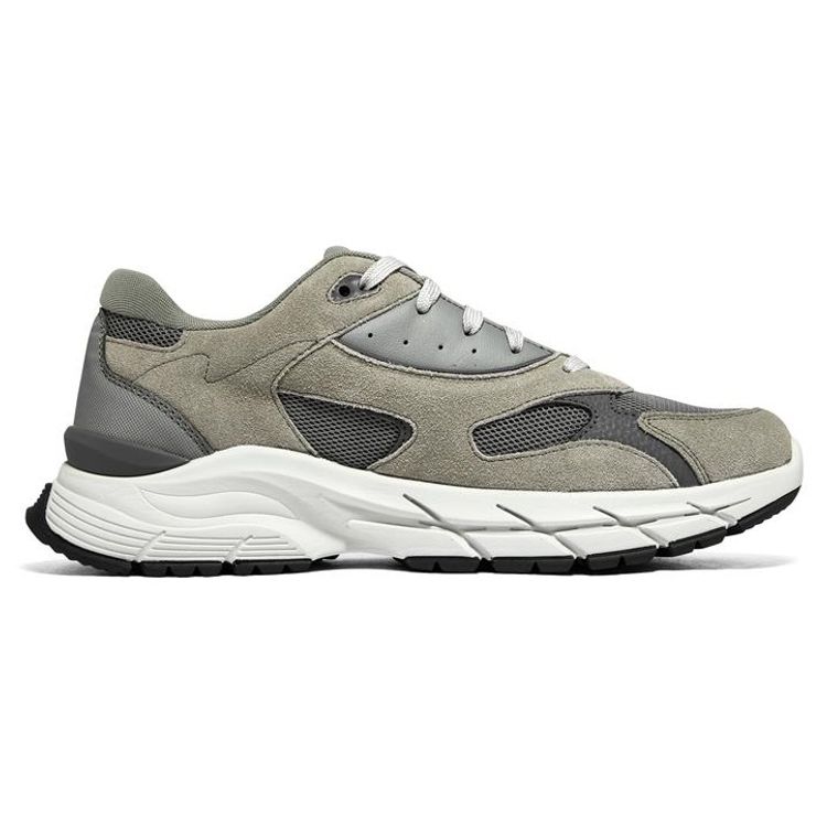 Skechers Arch Fit Fabric Retro Low Top Lifestyle Shoes Men Sneaker Gray 210482-GRY