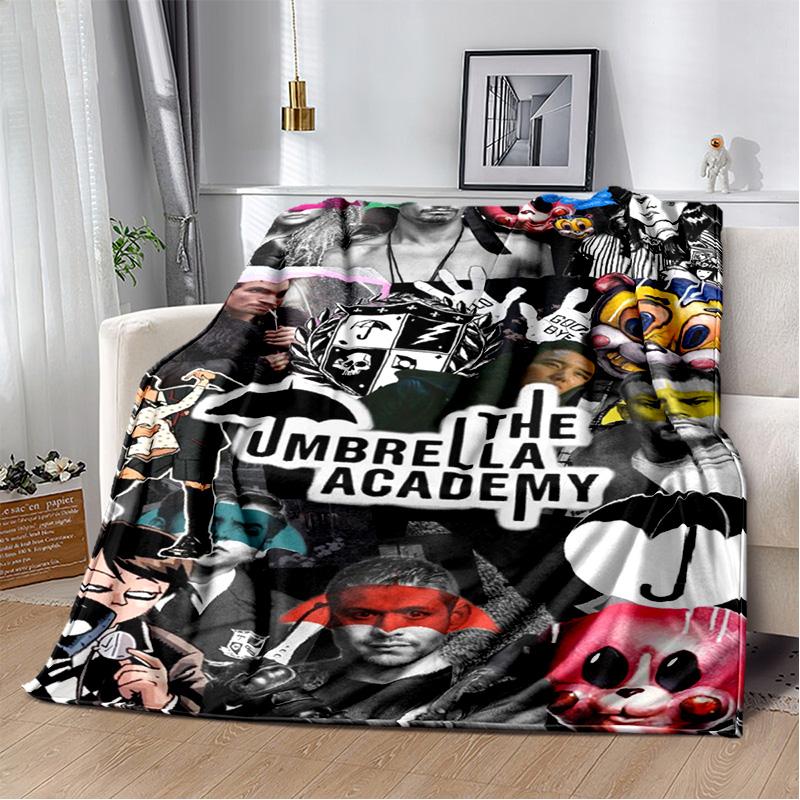 The Umbrella Academy TV Movie Soft Plush Blanket,Flannel Blanket Throw Blanket for Living Room Bedroom Bed Sofa Picnic Cover Kid