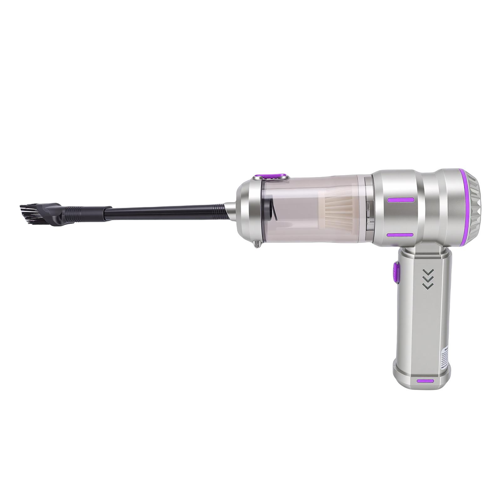 Vacuum Cleaner High Power Cordless Handheld Vacuum Cleaner   Duster with Multi Nozzles Brushless Motor for Car Home