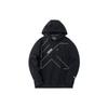 Anta Basketball Series Letter Stripe Hooded Pullover Sweatshirt Men Tops Black 152311767-4