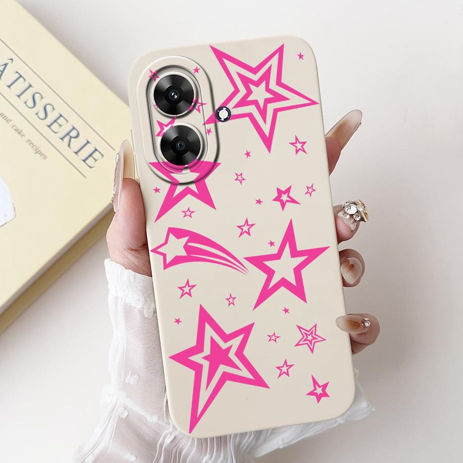Für Realme Note 60 Hülle Luxus Kunst Bemaltes Cover Stoßfest Weiches Silikon Handyhülle Für Realme Note 50 Note50 Note60 Rückseite