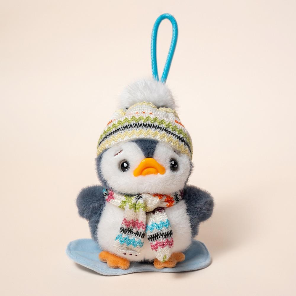 Backpack Charms Cartoon Plush Doll Pendant Japanese Style Cute Bag Pendant Penguin Keychain  Girls