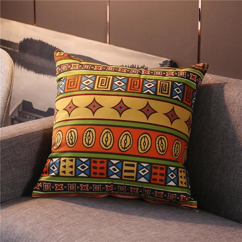 Vintage Turkey Style Painting Ethnic Bohemia Persian Pattern Pillowcase Cover Cushion Cover For Sofa Bedroom Pillow Cases Decor