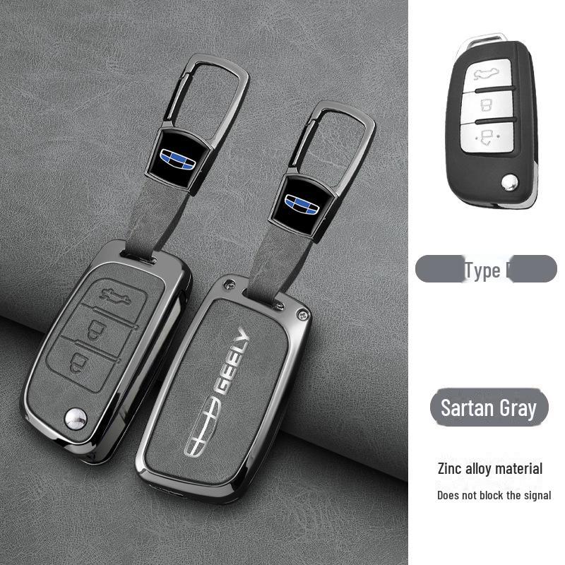 Geely Emgrand Key Cover for Xingrui, Xingyue L, Binrui Cool, Boyue, Binyue GS with Metal Buckle GL Full Package