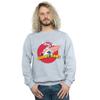 Looney Tunes Mens Bugs Bunny Surfing Sweatshirt
