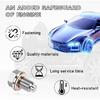 M14×1.5 Magnetic Oil Drain Plug, Aluminum Stainless Steel Sump Drain Nut Bolt with 5 Copper Crush Washer, Universal Leak-proof Replacement Car