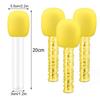 4/24pcsMicrophone Candy Tube Plastic Toy Rock Music Party Decoration Prop Microphone Candy Tube Disco Microphone Prop