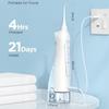 300ml Smart Portable Oral Irrigator USB Rechargeable Dental Water Flosser Jet Irrigator Dental Teeth Cleaner 3 Modes