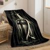 Crusader Sword Shield Blanket  Printed Blanket for Living Room Bed Couch lunch break Soft Cozy Blanket for Friend's festival Gift