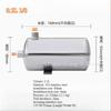 0.5L Air Compressor Tank Gas Storage Small Vacuum Buffer Pressure Tank Horizontal 304 Stainless Steel