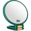 30x Magnifying Mirror Travel Hand Mirrors with Handle - Double Side Handheld Mirror with 1X 30X Magn 25-26