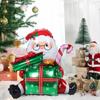 Merry Christmas 3D Santa Claus Balloons Extra Large Xmas Tree Balloons  Holiday Party