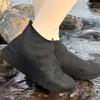 Reusable Rain Pants and Latex Shoe Covers Set Elastic Ankle Strap Ideal for Slippery and Muddy Terrains Wet Accessories