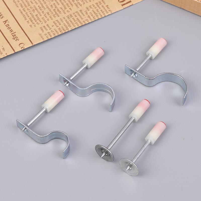 1Pcs Round Steel Nails For Manual Rivet Nail Gun Accessories Tools Concrete Steel Wall Anchor Trough Fastening Tool