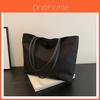Elegant Korean Style Nylon Tote Bag For Women 2024 Winter Commuter Shoulder Bag