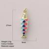 Eco-friendly Colored Enamel Fish DIY Charms Jewelry Making Accessories for Earrings Bracelet Necklace Craft
