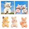 Bear Animal Plush Toy Cartoon Doll Home Desktop Decoration Throw Girls Pillow