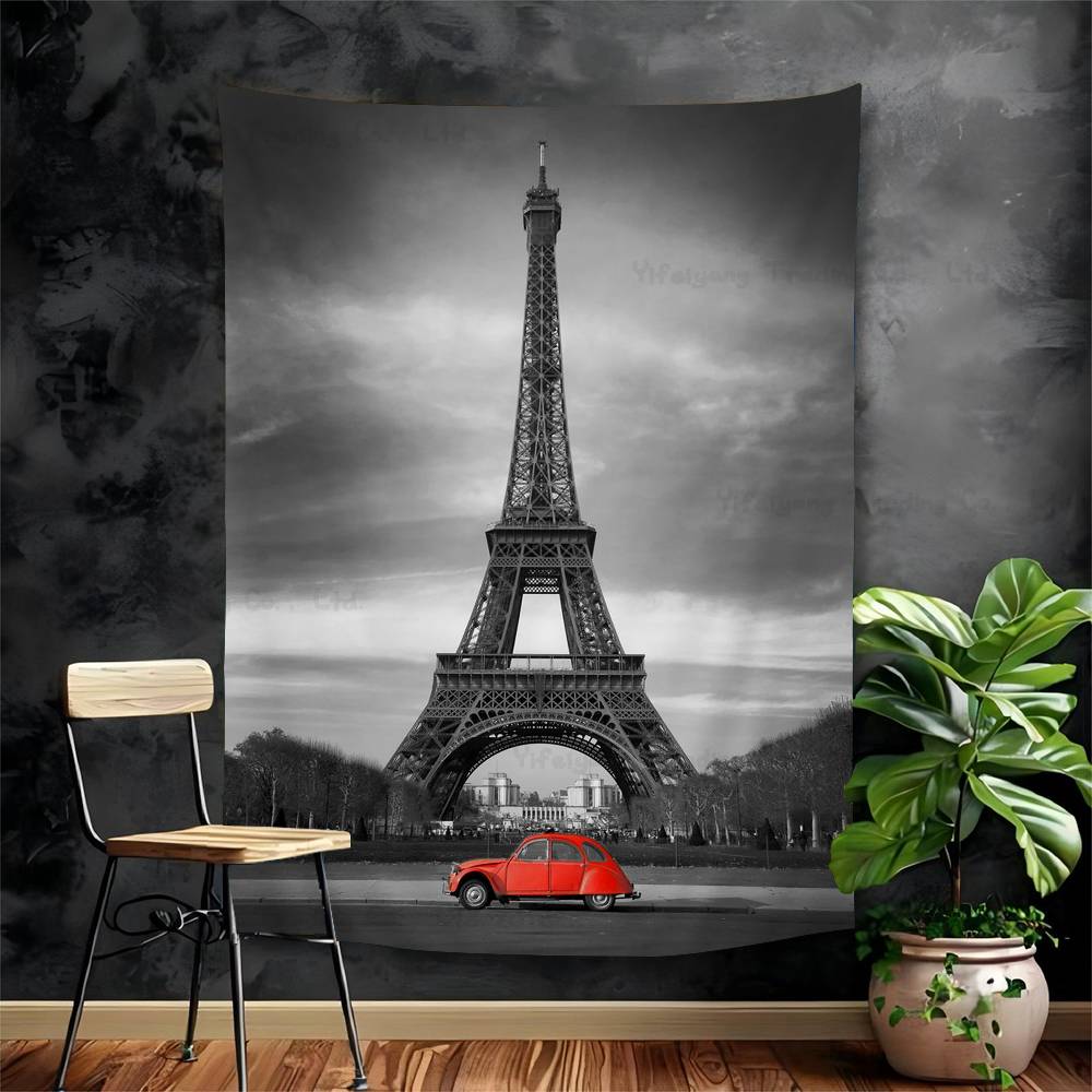 Eiffel Tower Hanging Bohemian Tapestry Cheap Hippie Wall Hanging Bohemian Wall Tapestries Mandala Wall Hanging Home Decor