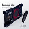 Rotating Bracket Hollow Metal Phone Case with Lanyard
