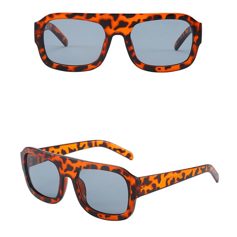 Fashion Square Retro Sunglasses Trendy Sunscreen Glasses Outdoor Sunshade Uv Protection Eyewear