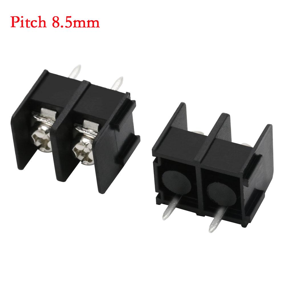 7.62mm 8.5mm 10.0mm Pitch KF7.62 KF8500 KF1000 2in 3in 4Pin Screw Terminal Block Connector PCB Terminal Block Connectors