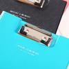 PU Leather Clipboard Color Contract Folder High Quality File Folder  Gift
