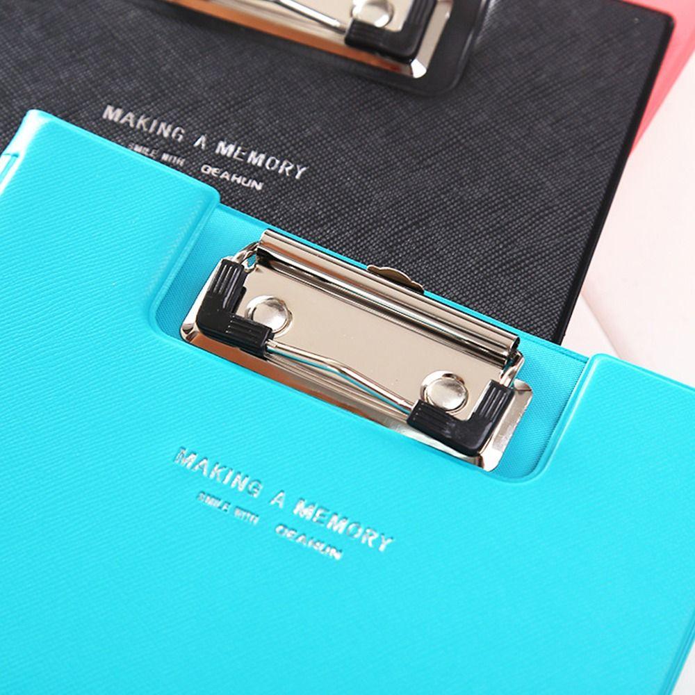PU Leather Clipboard Color Contract Folder High Quality File Folder Gift