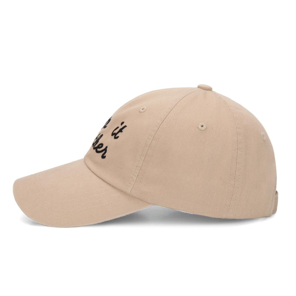 Beullaegsaenjeu High Teen Together Embroidered Ball Cap_Beige