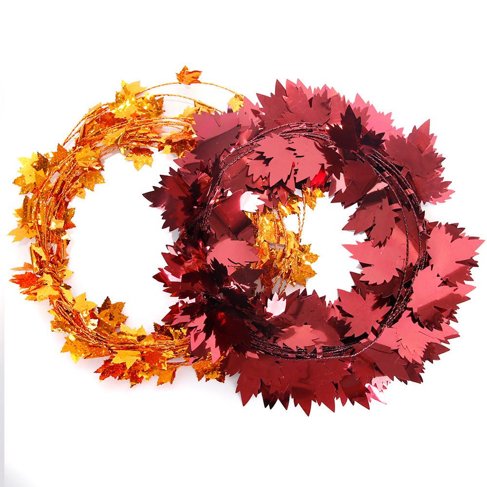 Maple Striking Seasonal Leaf Decoration For Thanksgiving Cozy Home Styling 75m