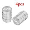 For Porsche GTS Cayenne Cayman Panamera Macan 911 718 928 901 4pcs Car Wheel Tire Air Valve Caps Stem Cover Caps Airdust Cover Valve Stems 1