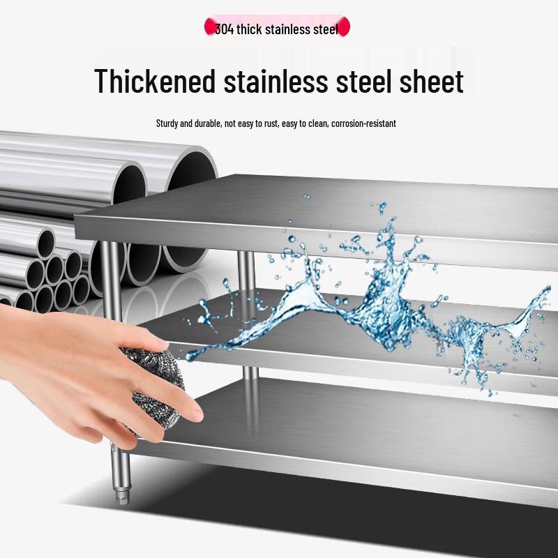 Miling Heavy-Duty 304 Stainless Steel Workbench