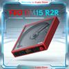 FiiO DM15 נגן CD סטריאו נייד עם DAC R2R אמיתי 24Bit פלט בעוצמה גבוהה USB/CD אודיו HiFi תצוגה HD נגן אודיו HiFi