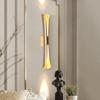 Nordic Minimalist LED Wall Lamp – Wrought Iron Design for Bedroom, Living Room, Hallway, or Staircase