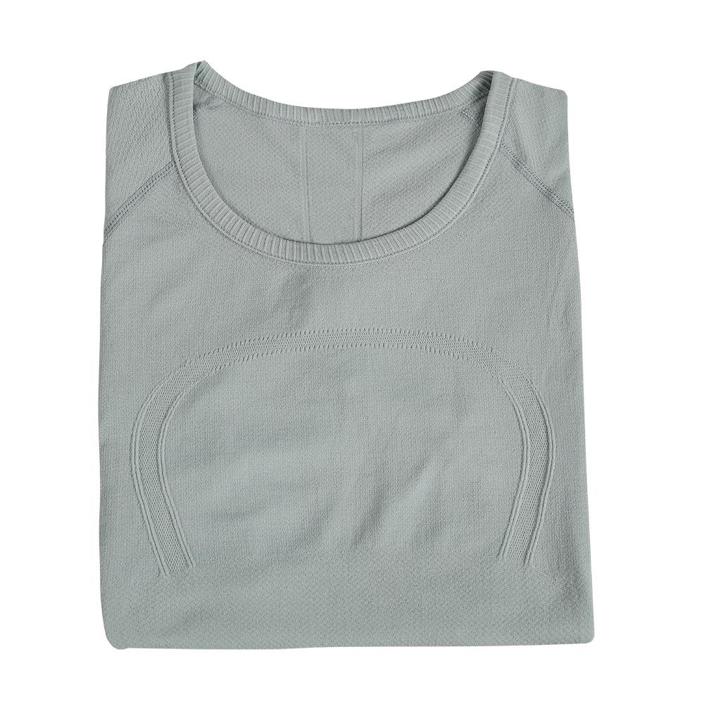 Women's Quick-Dry Sport Crew Neck Short Sleeve Top for Running & Yoga