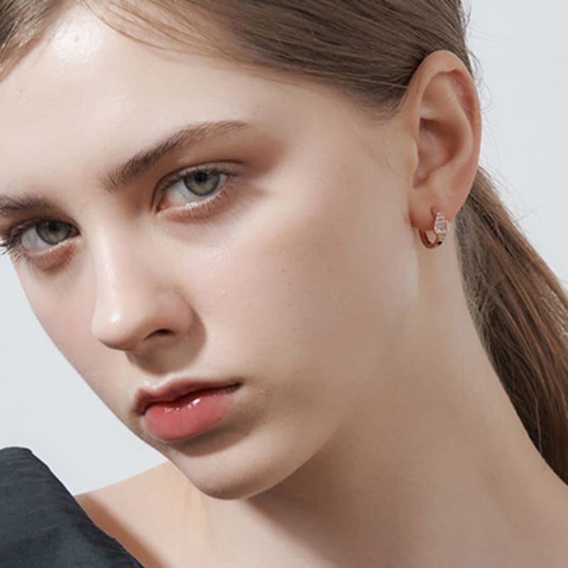 GEIGER Jewelry Cercei Cub One-Touch GF 14K GIGFEE006