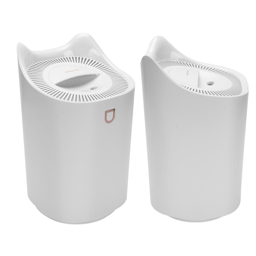 USB-betriebener Luftbefeuchter 3300 ml Fassungsvermögen Doppel-Düsen Leiser Luftbefeuchter für Schlafzimmer Büro