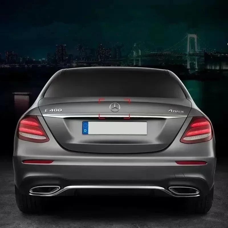 Neu 2025 Für Mercedes Benz 9cm ABS Auto Heckaufkleber Kofferraumemblem Aufkleber für Mercedes Benz S320 W164 W203 W204 W168 C180 E320 A200
