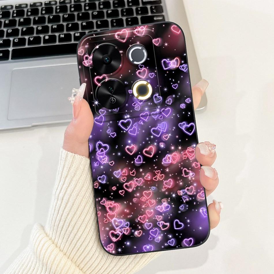 For ITEL P65 New Fashion Dusk Beach Painting Case For Itel P671L ItelP65 4G Soft Silicone Shockproof Phone Cases