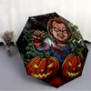 1pc Chucky Automatic Open/Close Umbrella Folding Umbrella, Portable Compact Travel Umbrella, Gift for Men & Women y10