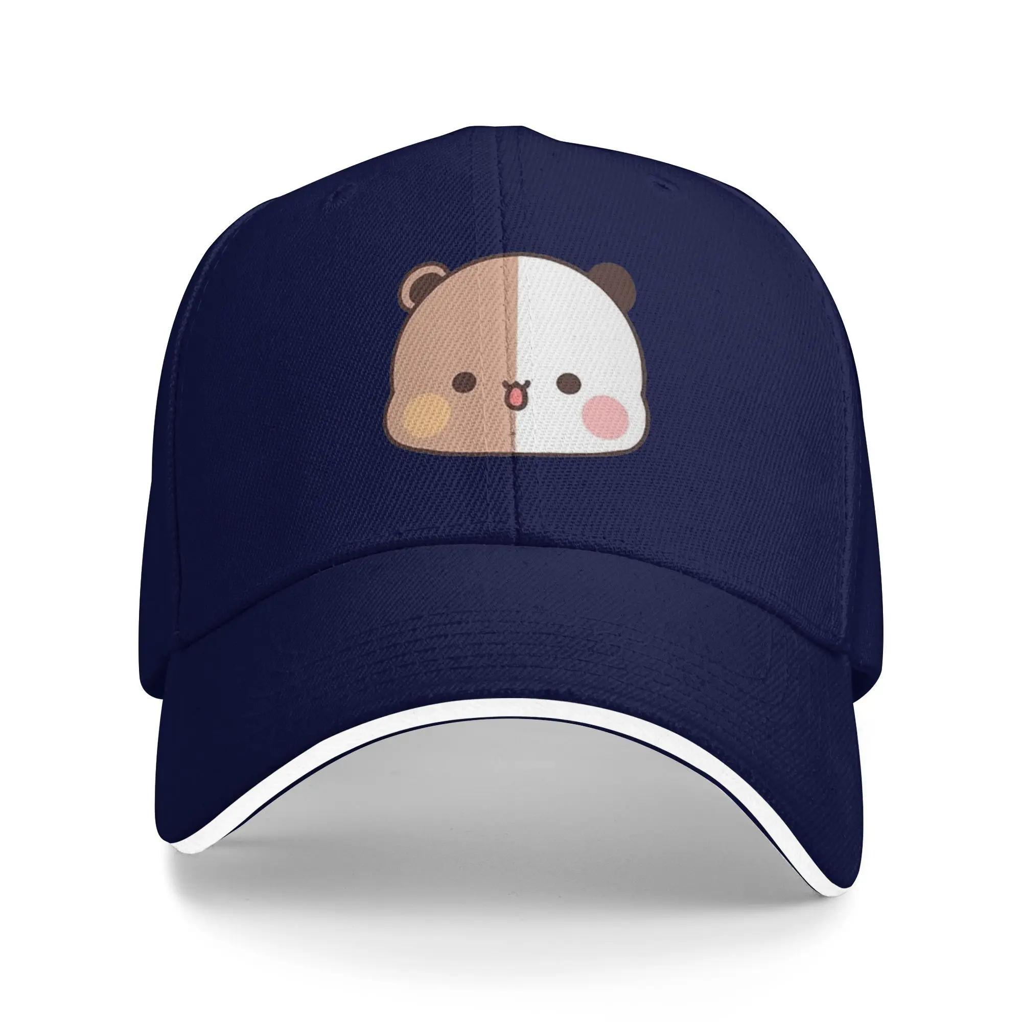 

Panda BuBus Casual Baseball Cap Summer Half Face Trucker Hat SunProof Tennis Skate Hip Hop Hats Unisex WoUnisex Retro Baseball Cap One Size