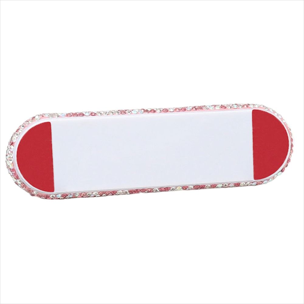 Rhinestone Car Temporary Parking Sign Stop Sign Card Plate Car Styling