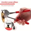 Professional Jewelry Engraving Pliers Metal Letter Stamp Tool for Bracelets Necklaces Steel Ring Marker for Jewelry Stamping