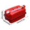 410 stainless steel Gasoline tank Replacement Car spare fuel tank New Gas Can  Camping