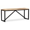 VidaXL Banc 110 x 35 x 45 cm Bois de manguier massif