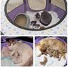 Dog Playpen with Door and Top for Small Dogs Indoor Exercise  Pet Tent Playground for Cats Multiple Colors S/for M